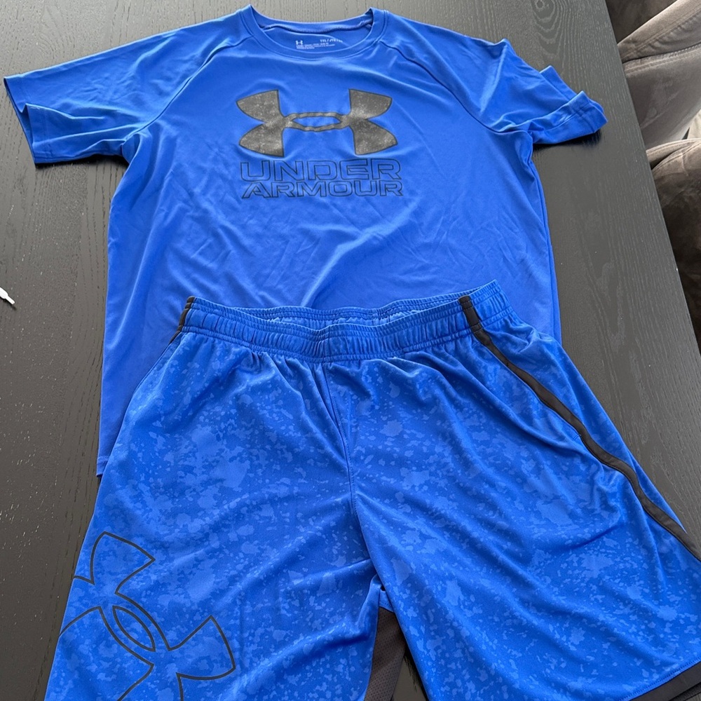 Under Armour Electric Blue Sportswear Set